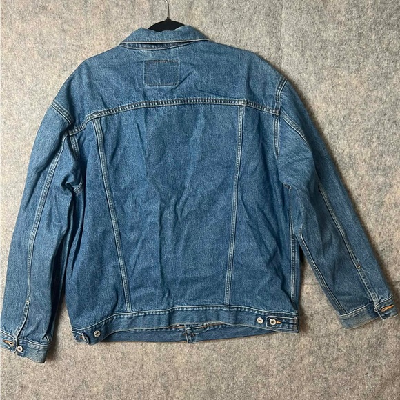 Levi's Men's Size XL Classic Blue Denim Jacket - Picture 6 of 6